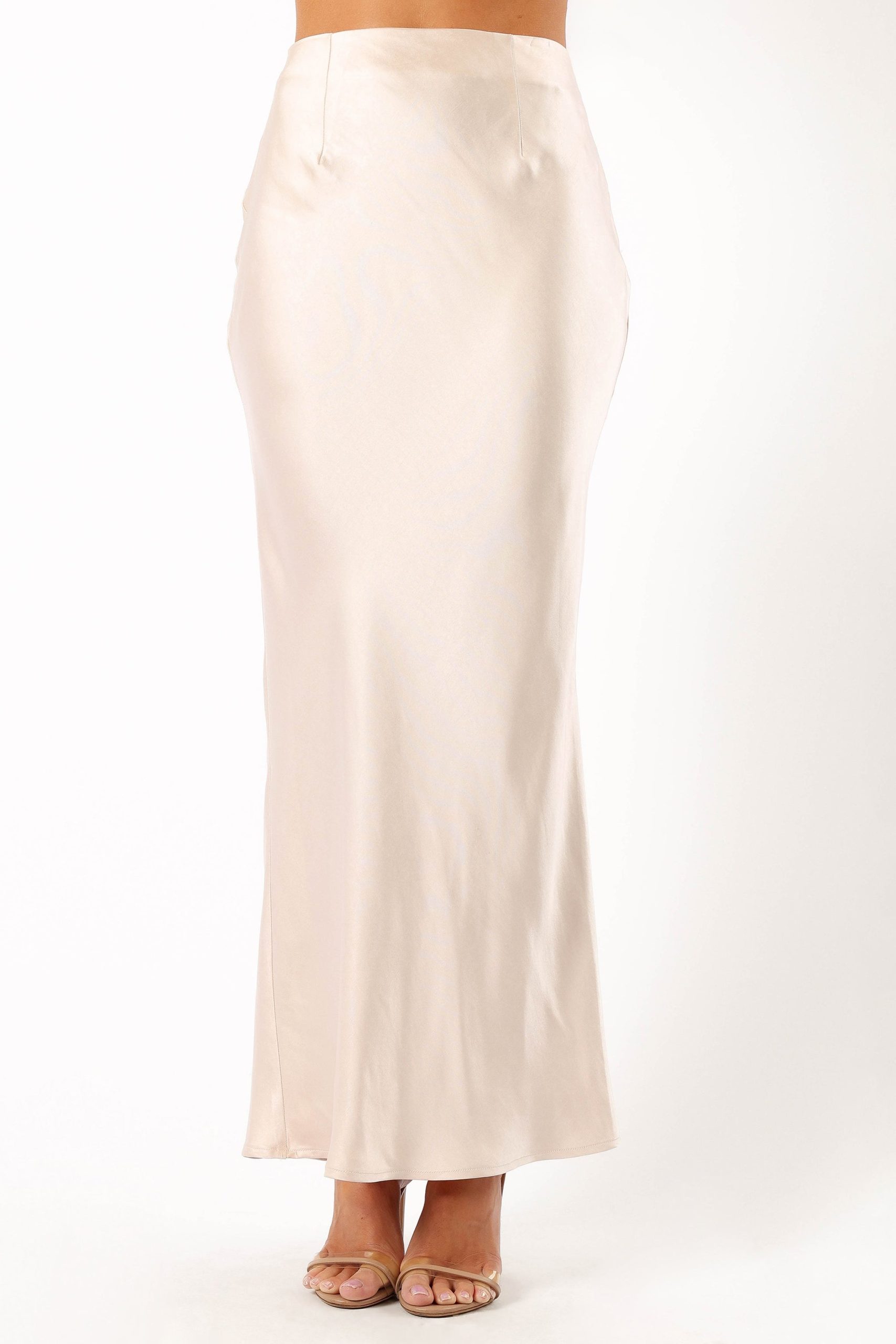 Melrose Maxi Skirt - Champagne - Image 5