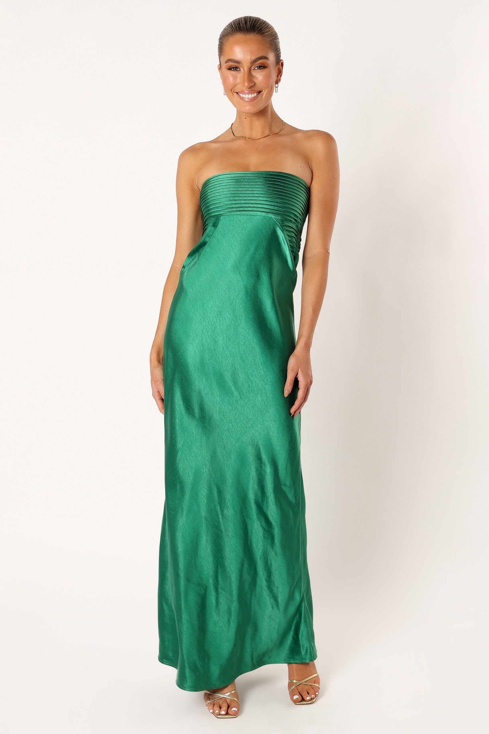 Adina Maxi Dress - Emerald - Image 7