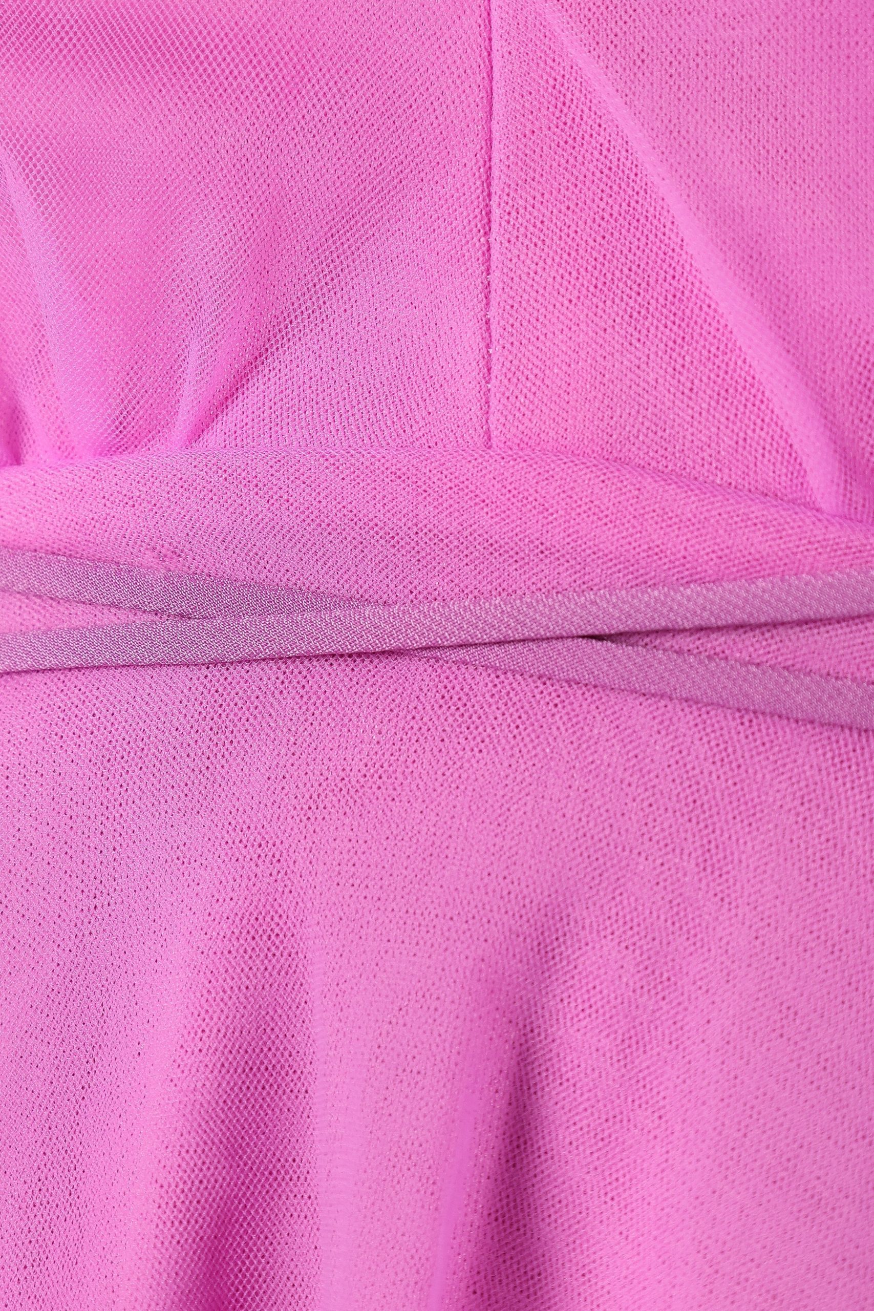 Arlowe Halterneck Mini Dress - Lavendar - Image 10