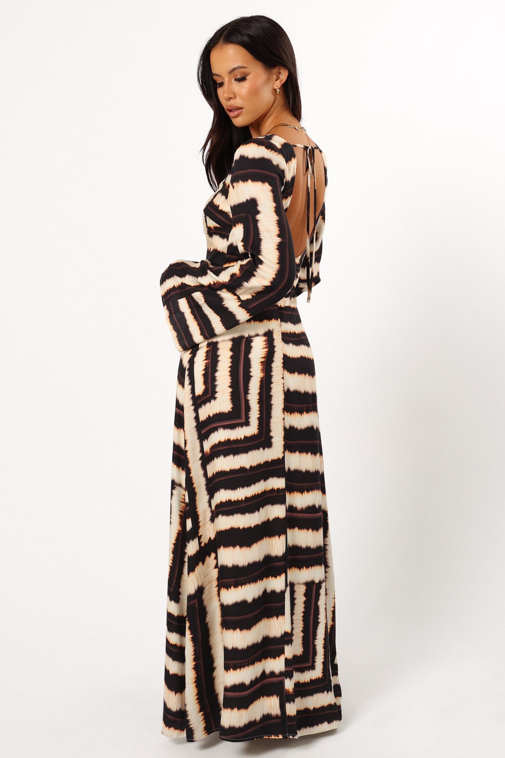 Azure Maxi Dress - Noria Print - Image 3