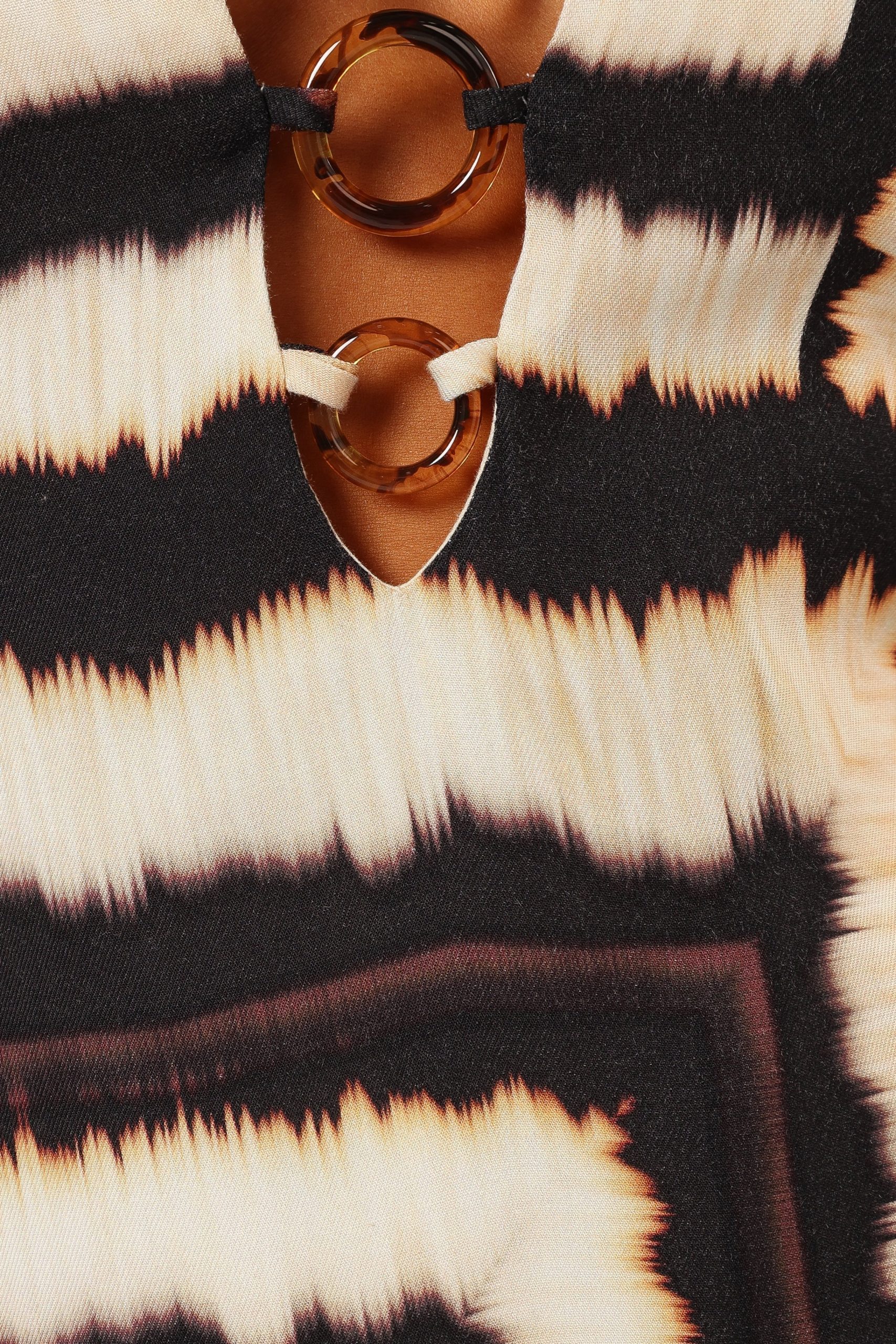 Azure Maxi Dress - Noria Print - Image 8