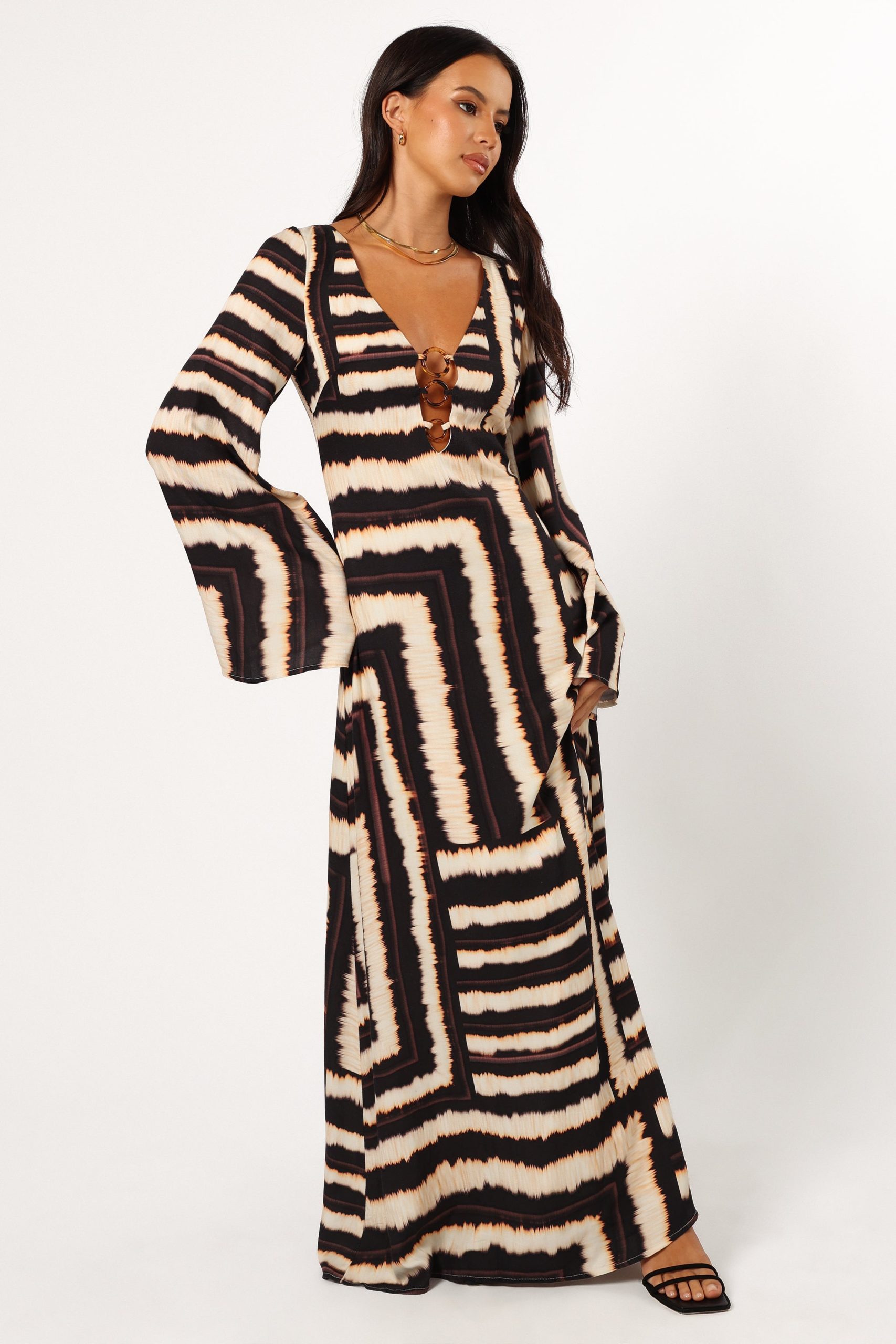 Azure Maxi Dress - Noria Print - Image 7