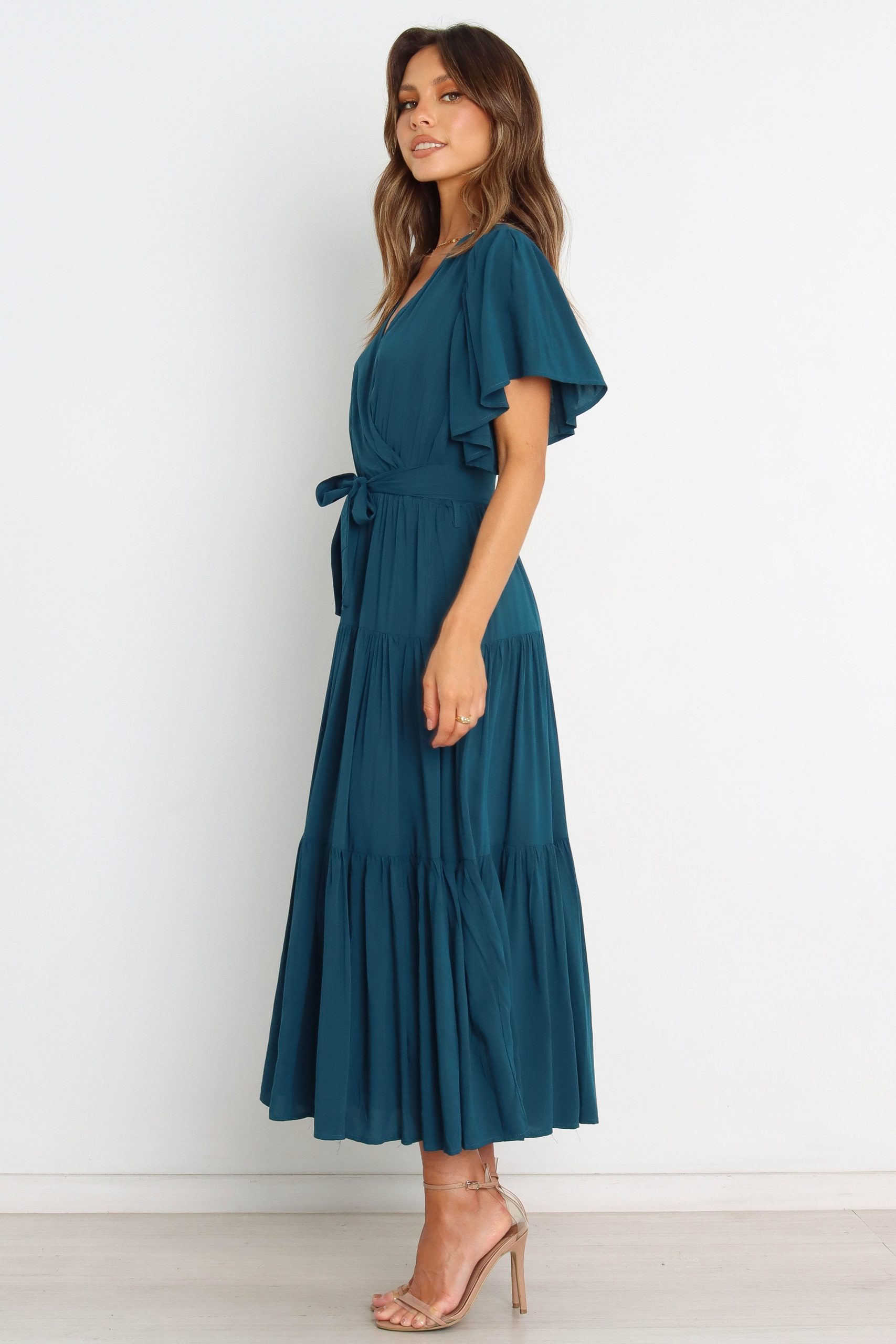 Barker Dress - Teal - Image 8