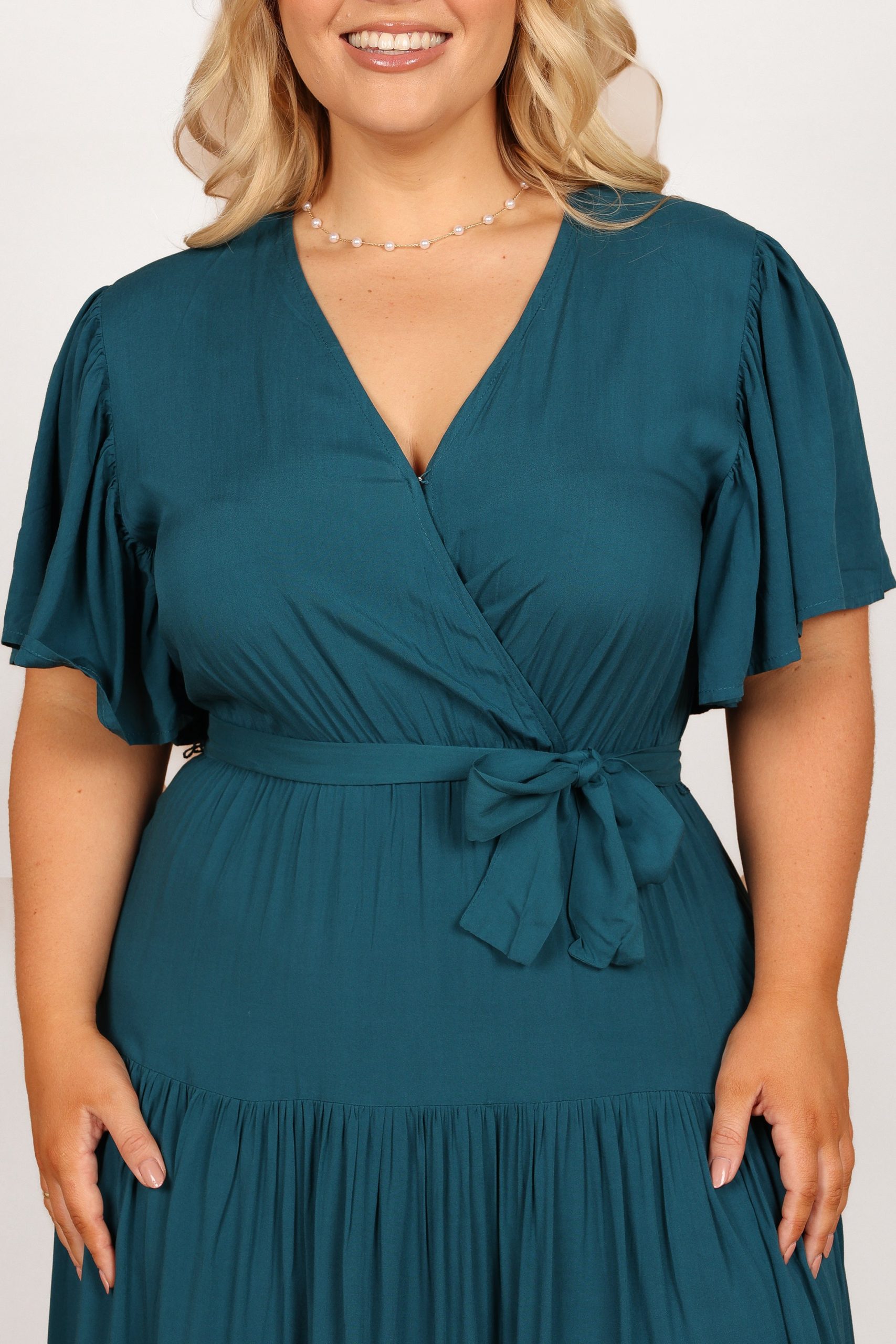Barker Dress - Teal - Image 2