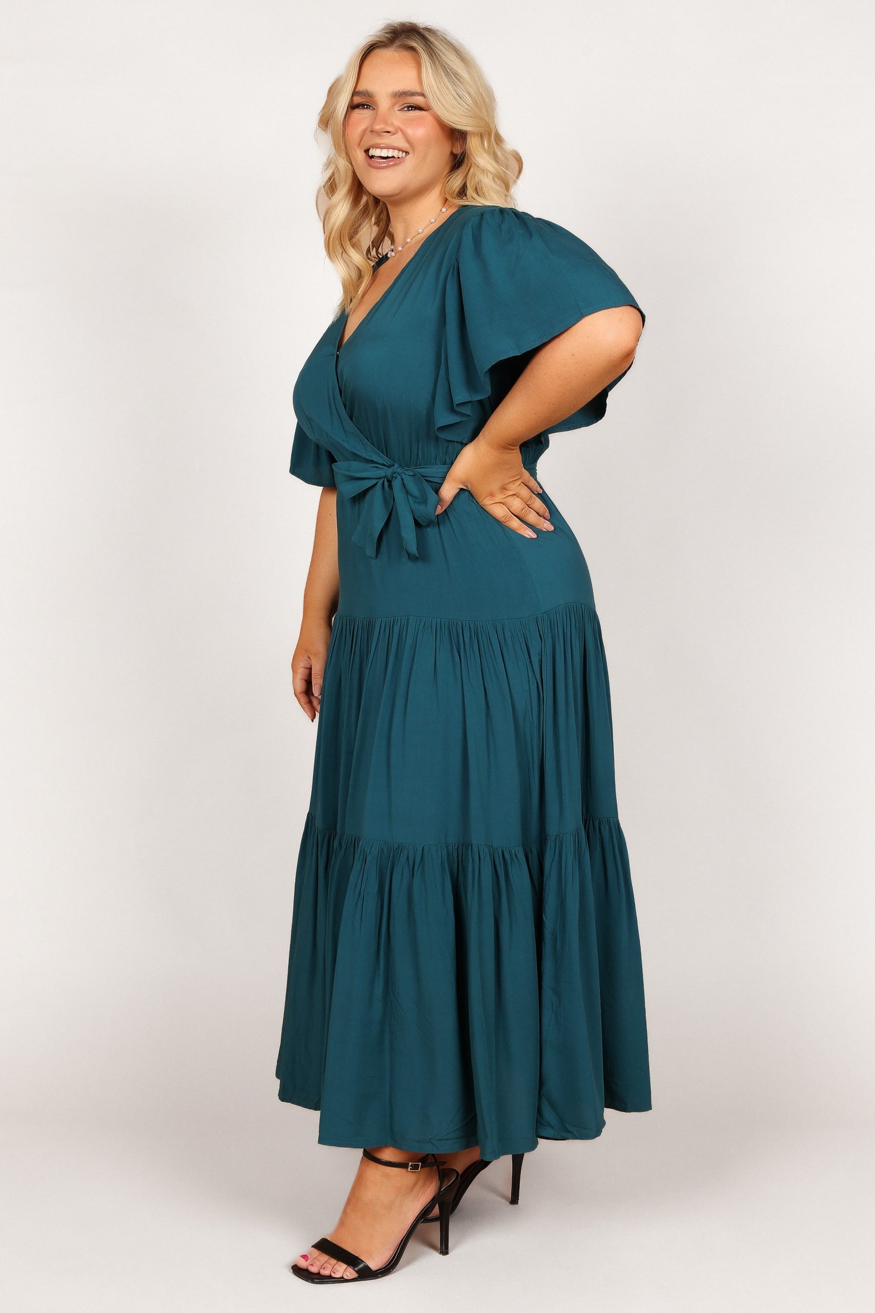 Barker Dress - Teal - Image 3