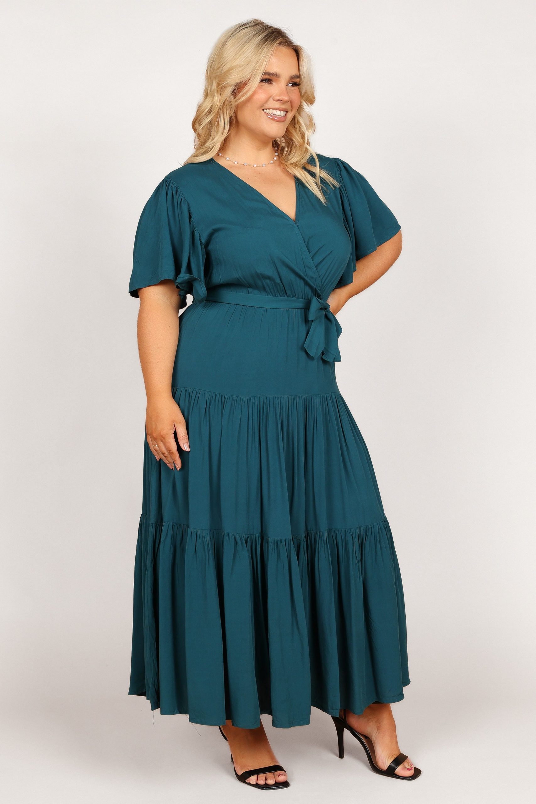 Barker Dress - Teal - Image 5