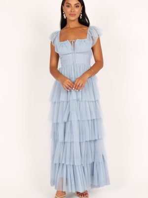 Belle Maxi Dress - Blue