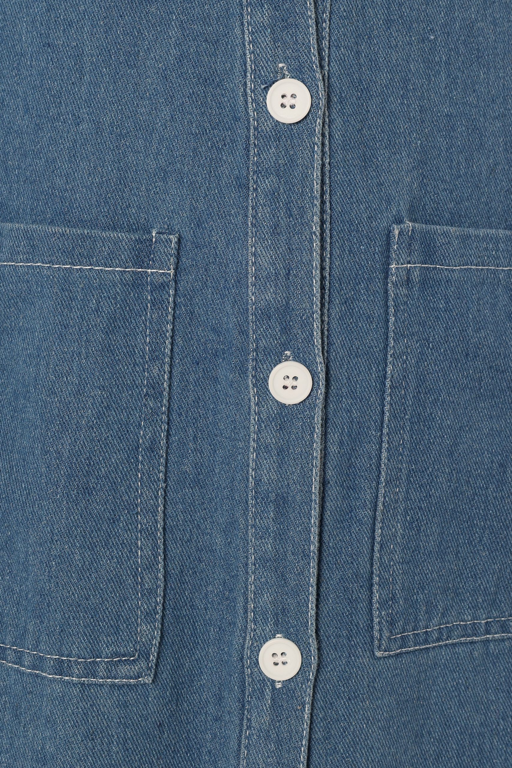 Bettie Midi Dress - Denim - Image 9