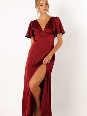 Casper Maxi Dress - Wine