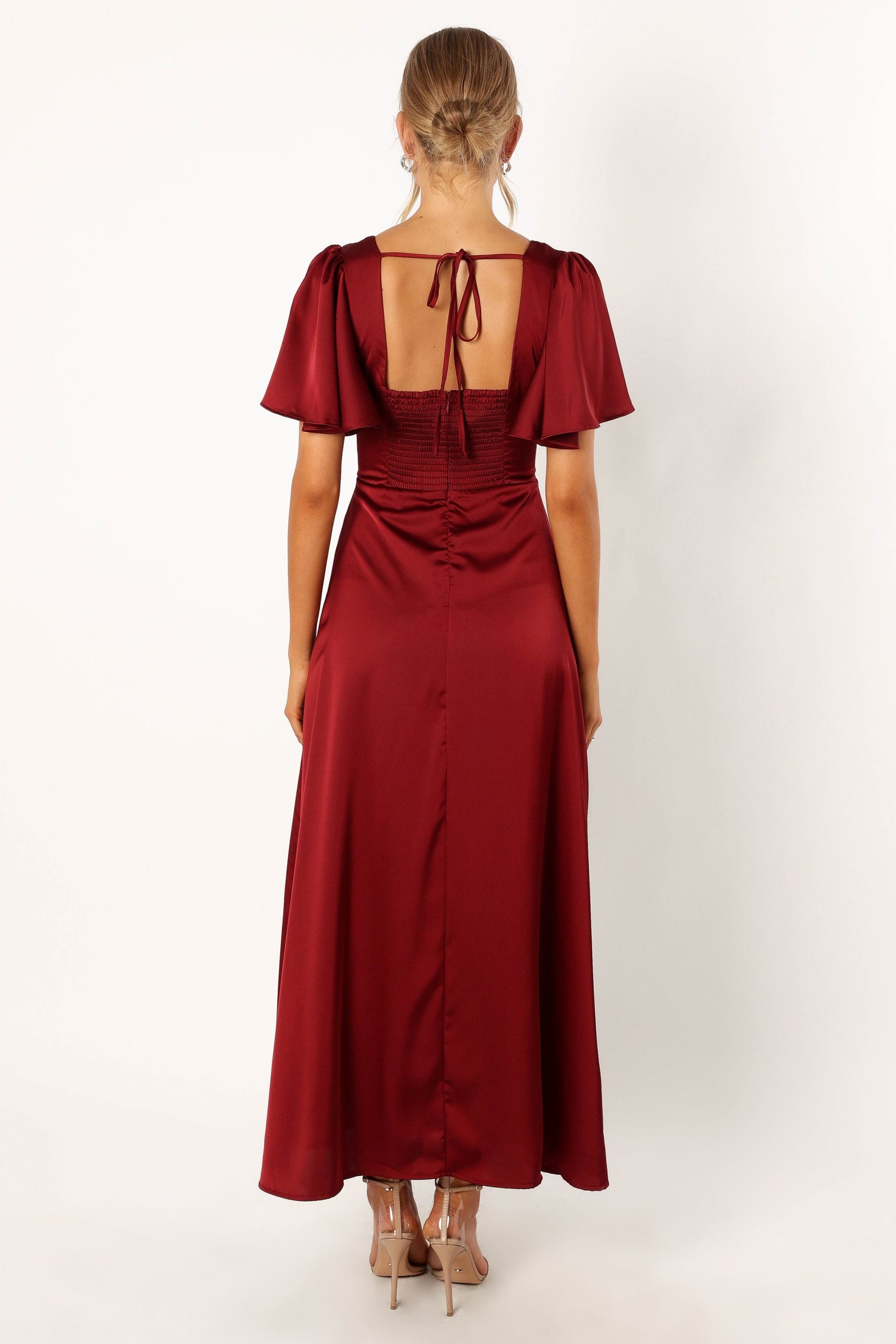 Casper Maxi Dress - Wine - Image 6