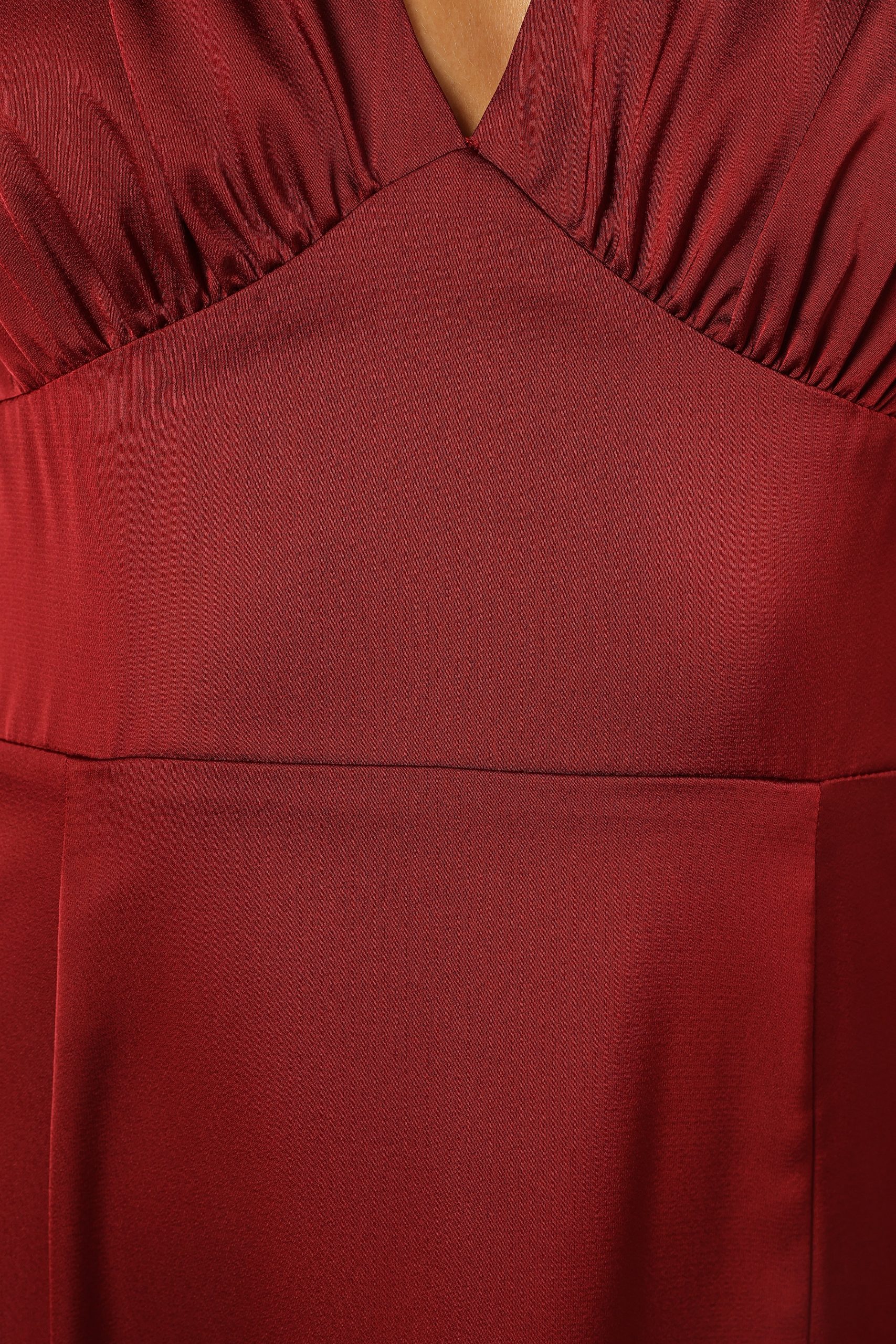 Casper Maxi Dress - Wine - Image 10