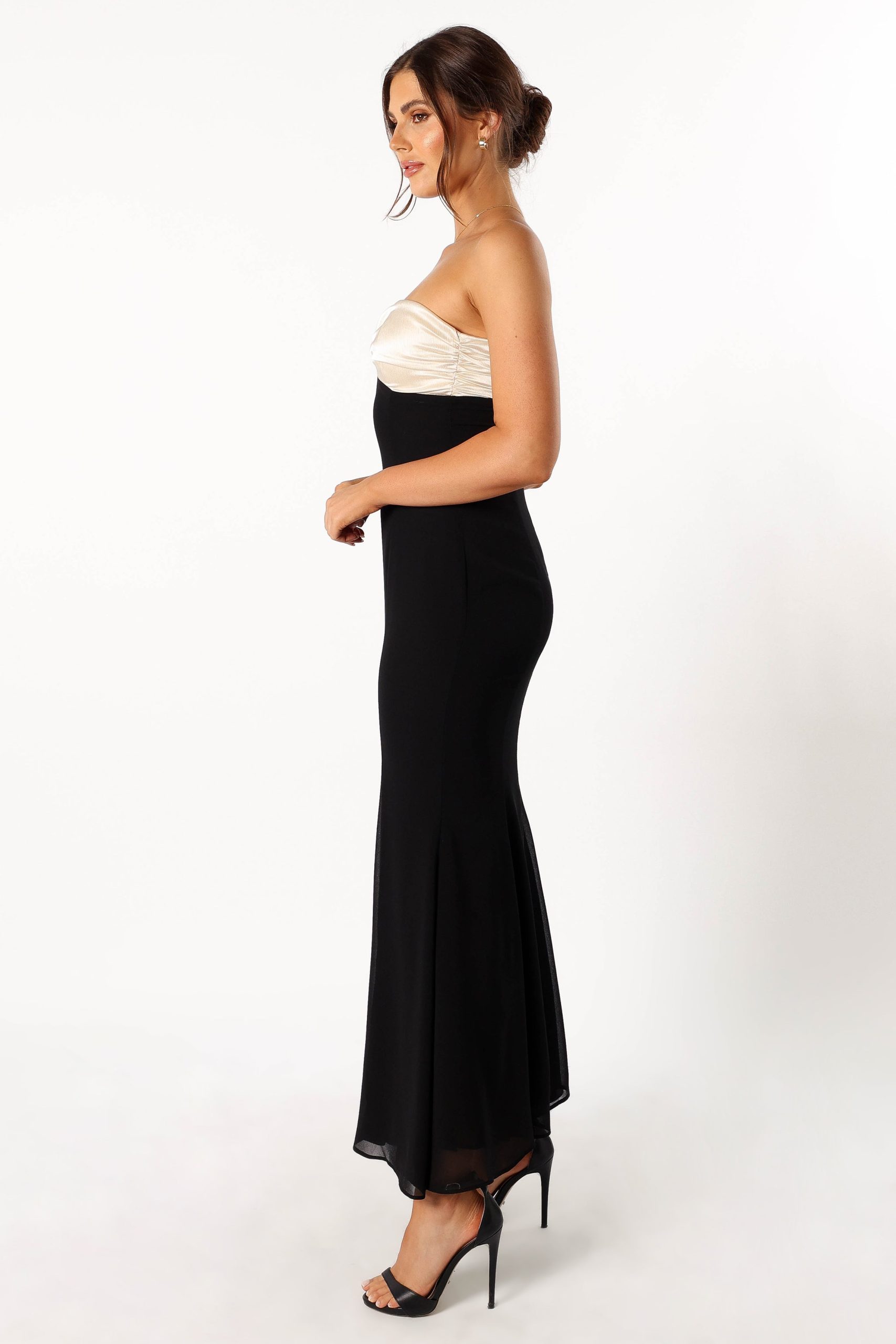 Cecilia Strapless Maxi Dress - Black - Image 4