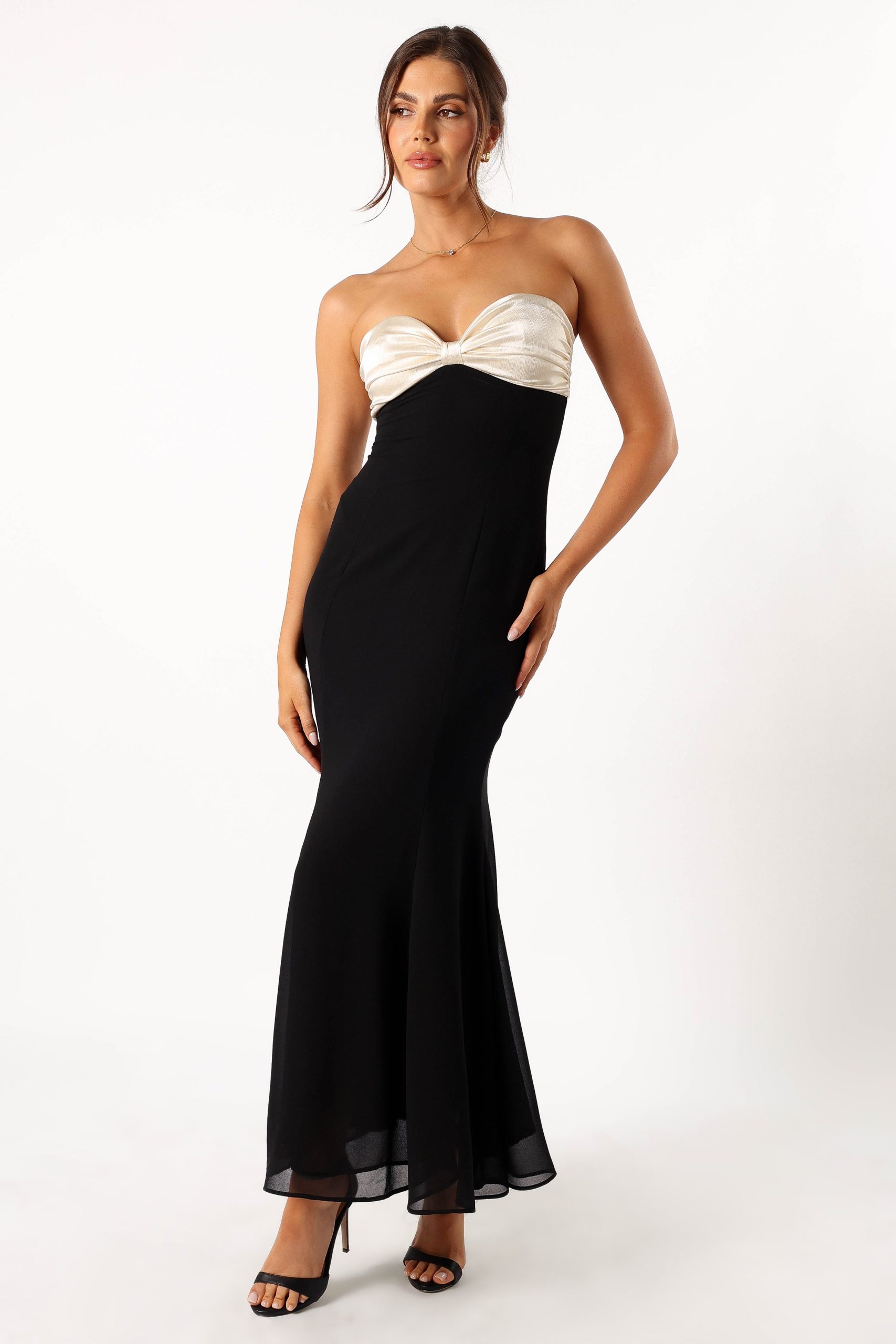 Cecilia Strapless Maxi Dress - Black - Image 3