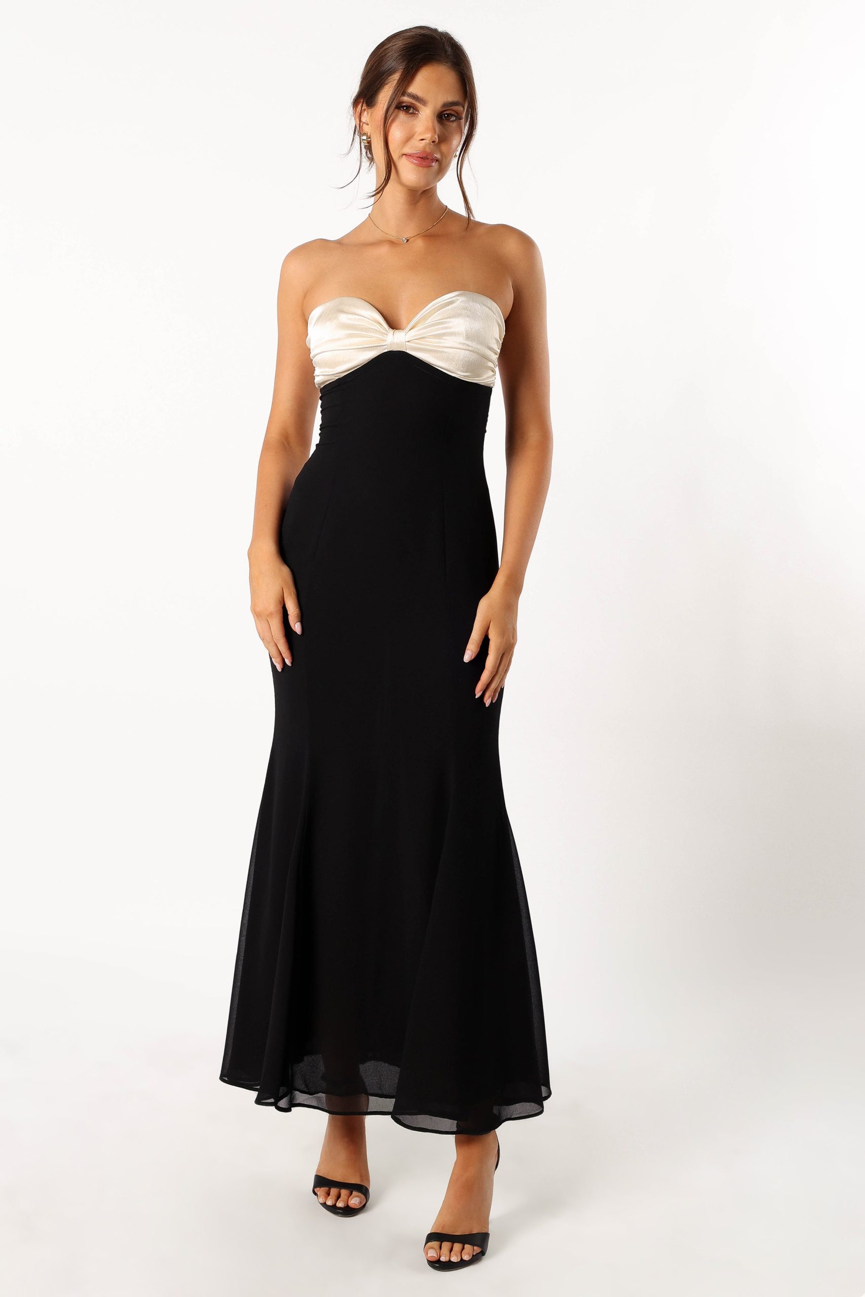 Cecilia Strapless Maxi Dress - Black - Image 7
