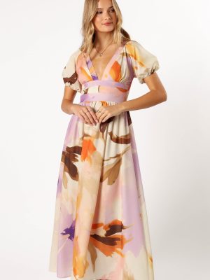 Christoff Maxi Dress - Floral