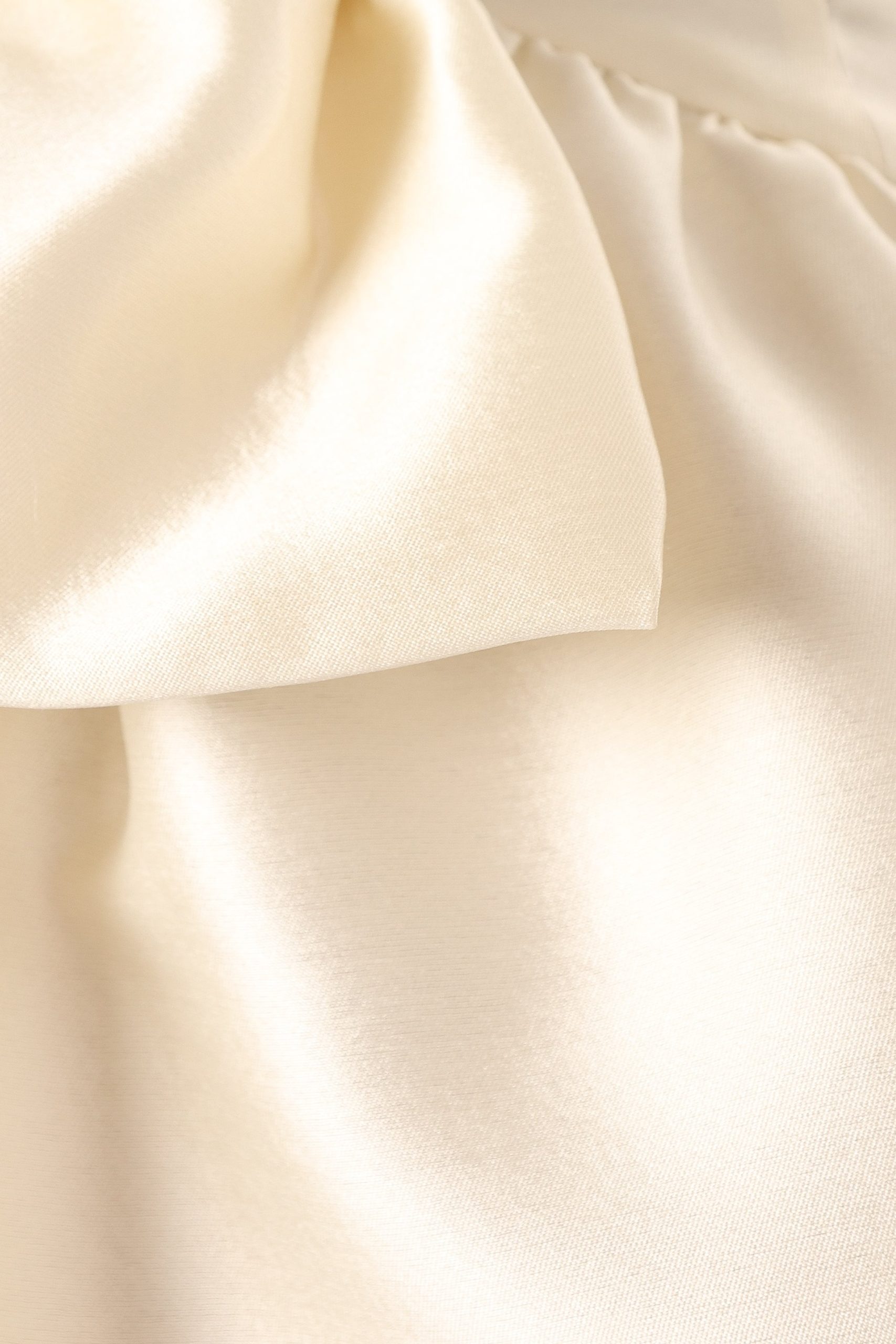 Ellah Bow Front Mini Dress - Off White - Image 7