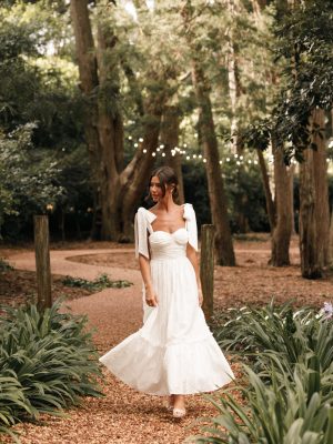 Fiora Maxi Dress - White