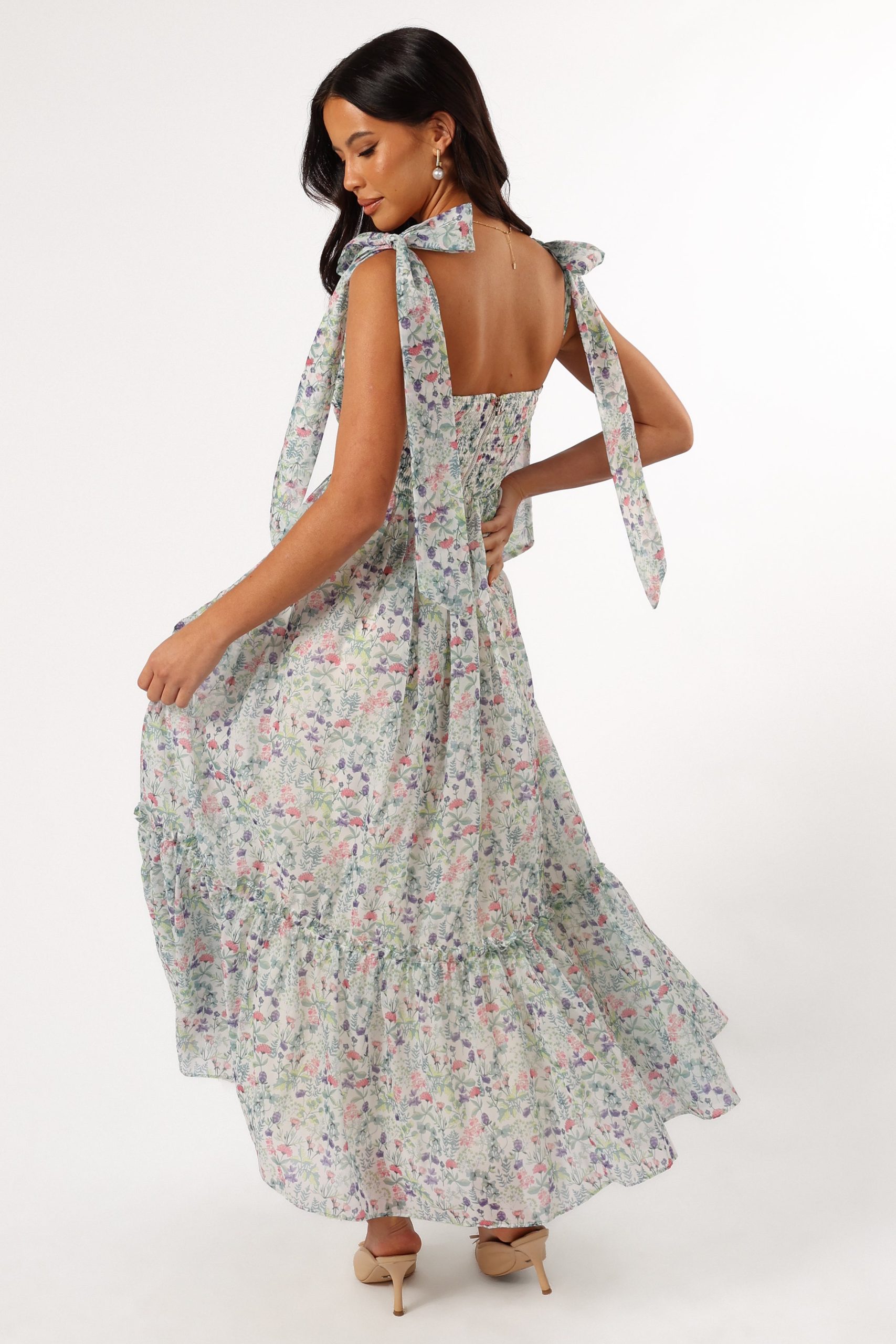 Floret Midi Dress - Multi - Image 4