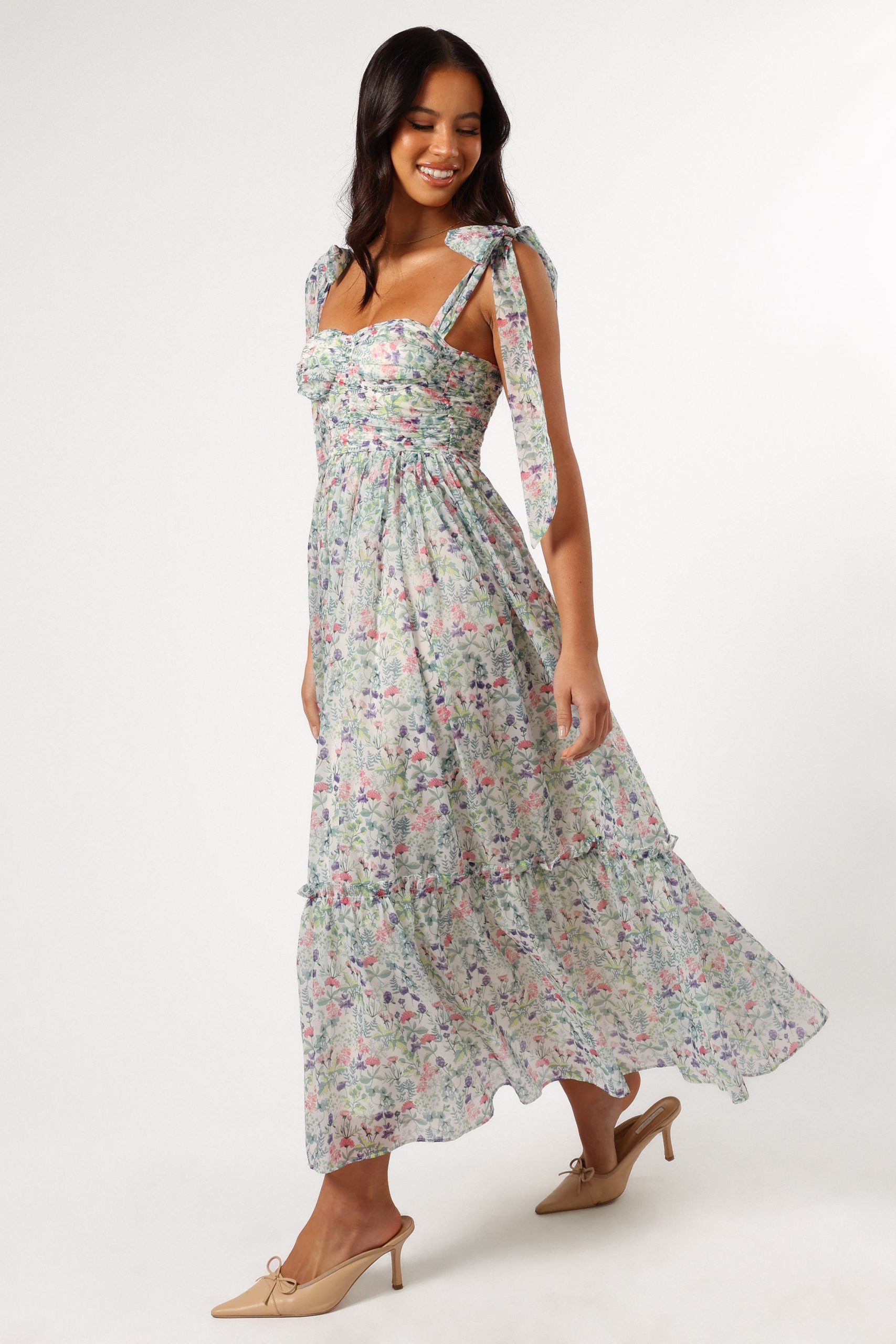 Floret Midi Dress - Multi - Image 3