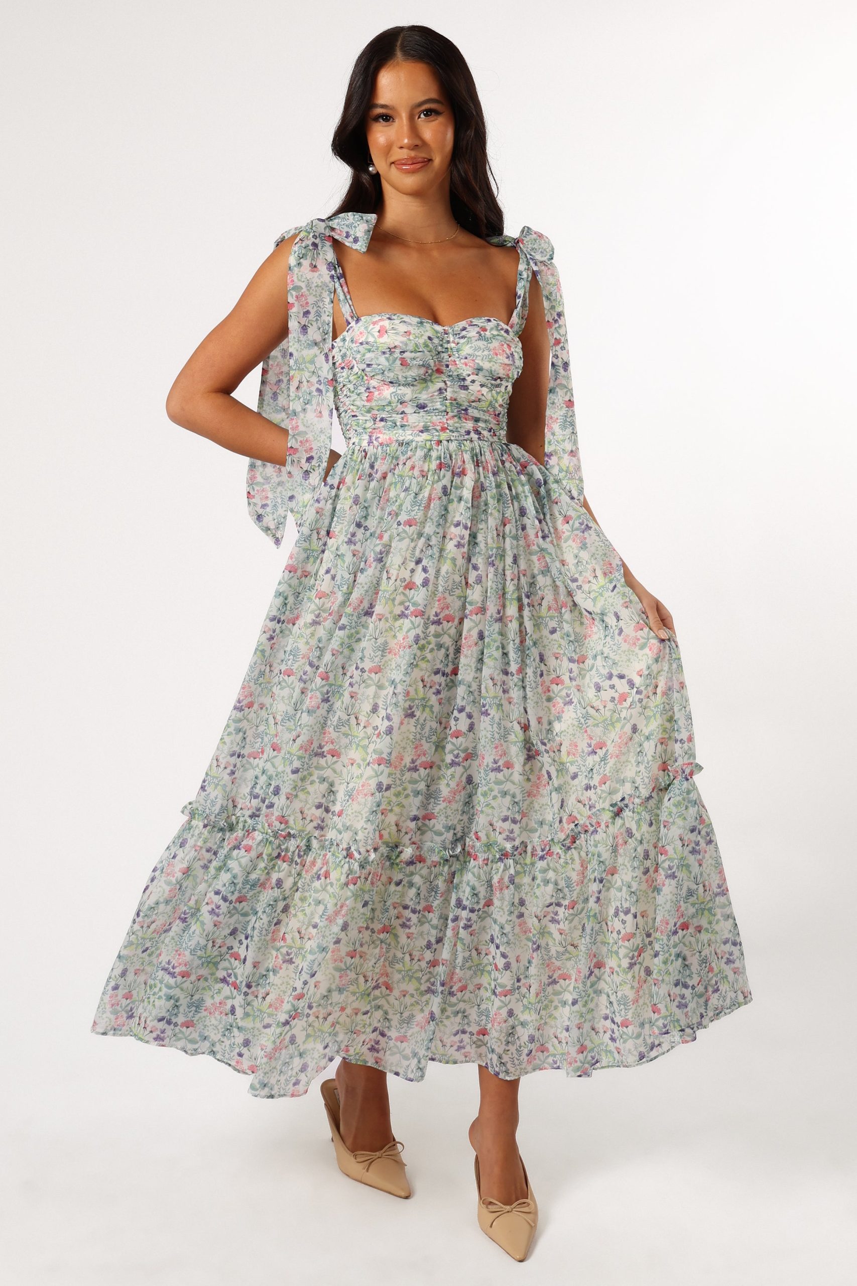 Floret Midi Dress - Multi - Image 5