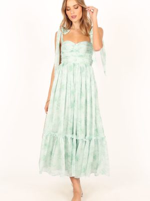 Floret Midi Dress - Sage