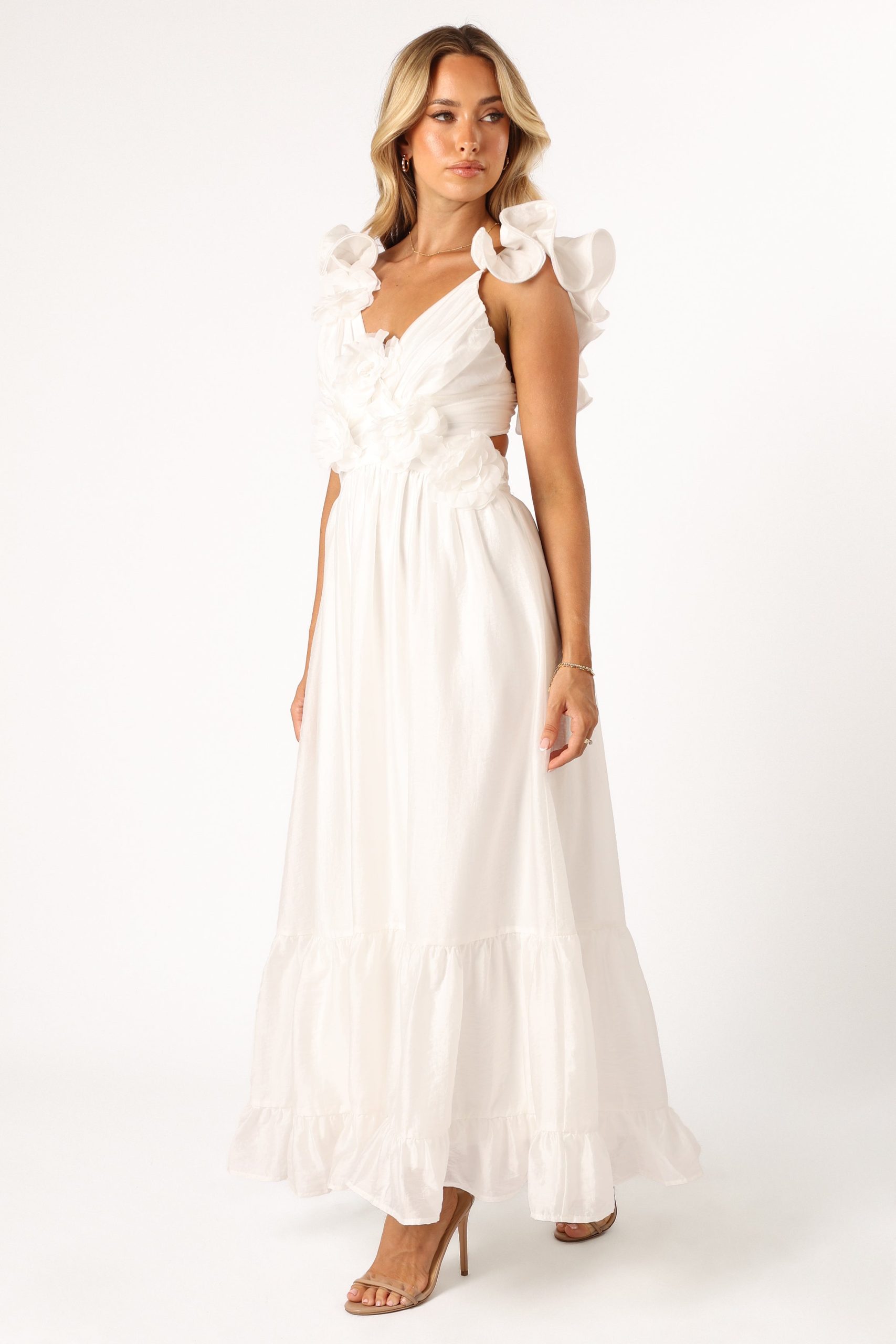 Josey Midi Dress - White - Image 5