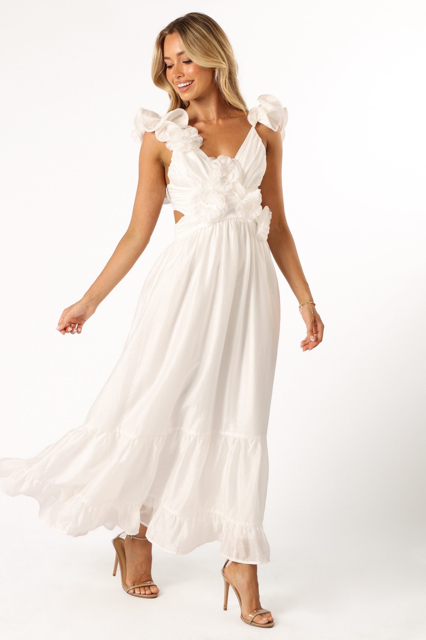 Josey Midi Dress - White - Image 7