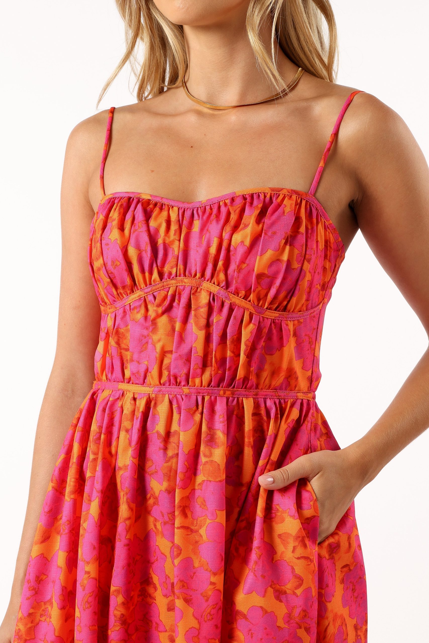 Kelani A-Line Midi Dress - Ambrosia - Image 2