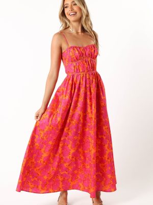 Kelani A-Line Midi Dress - Ambrosia