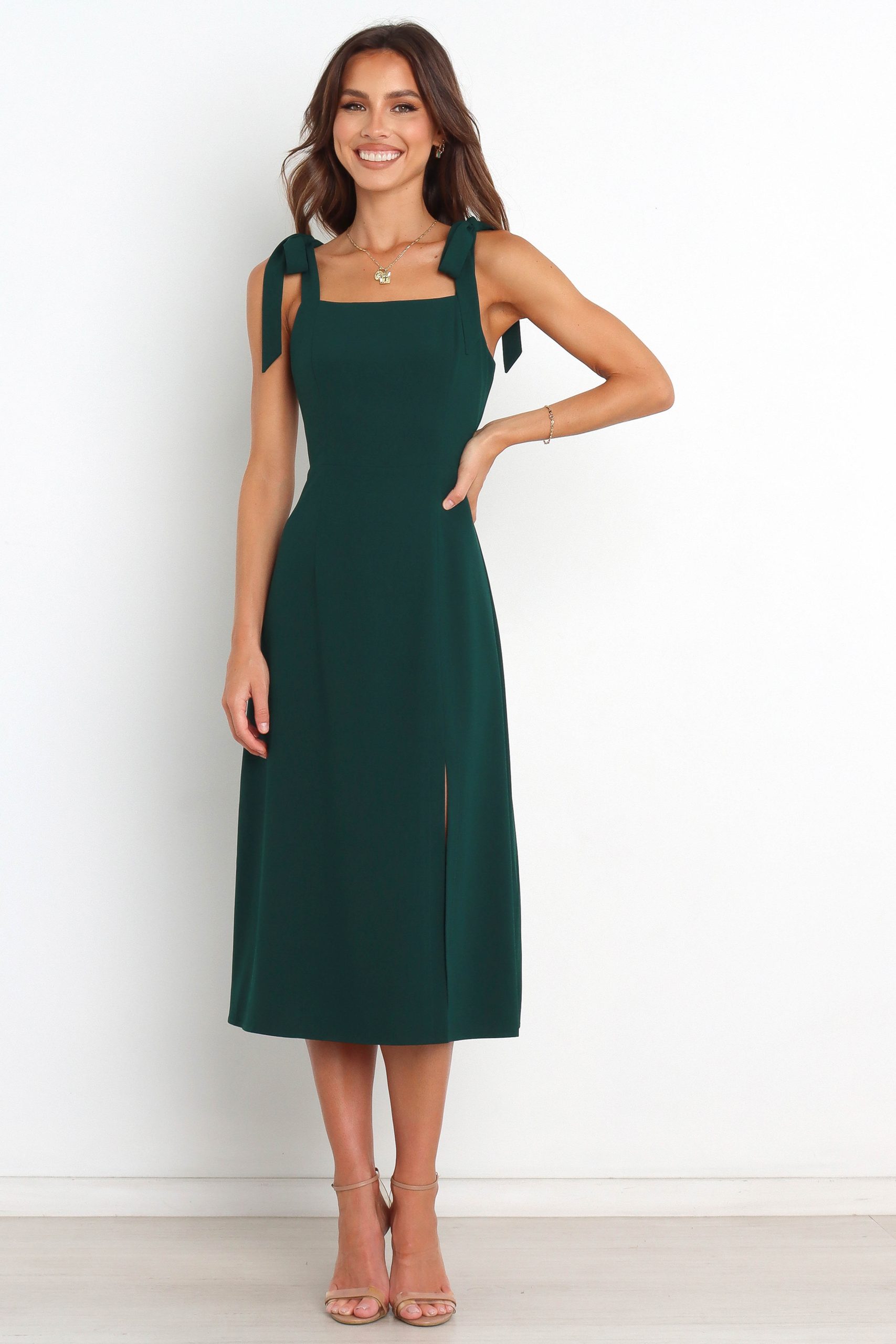 Laurel Dress - Emerald - Image 2