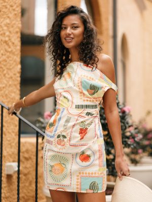 Marla Mini Dress - Agata Print