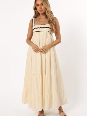 Monroe Midi Dress - Cream