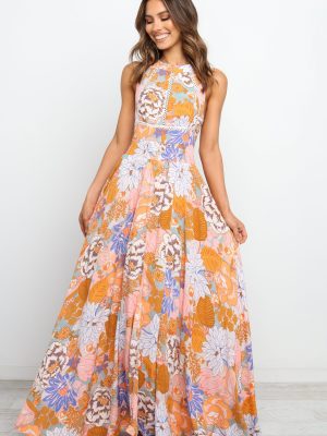 Newell Dress - Orange