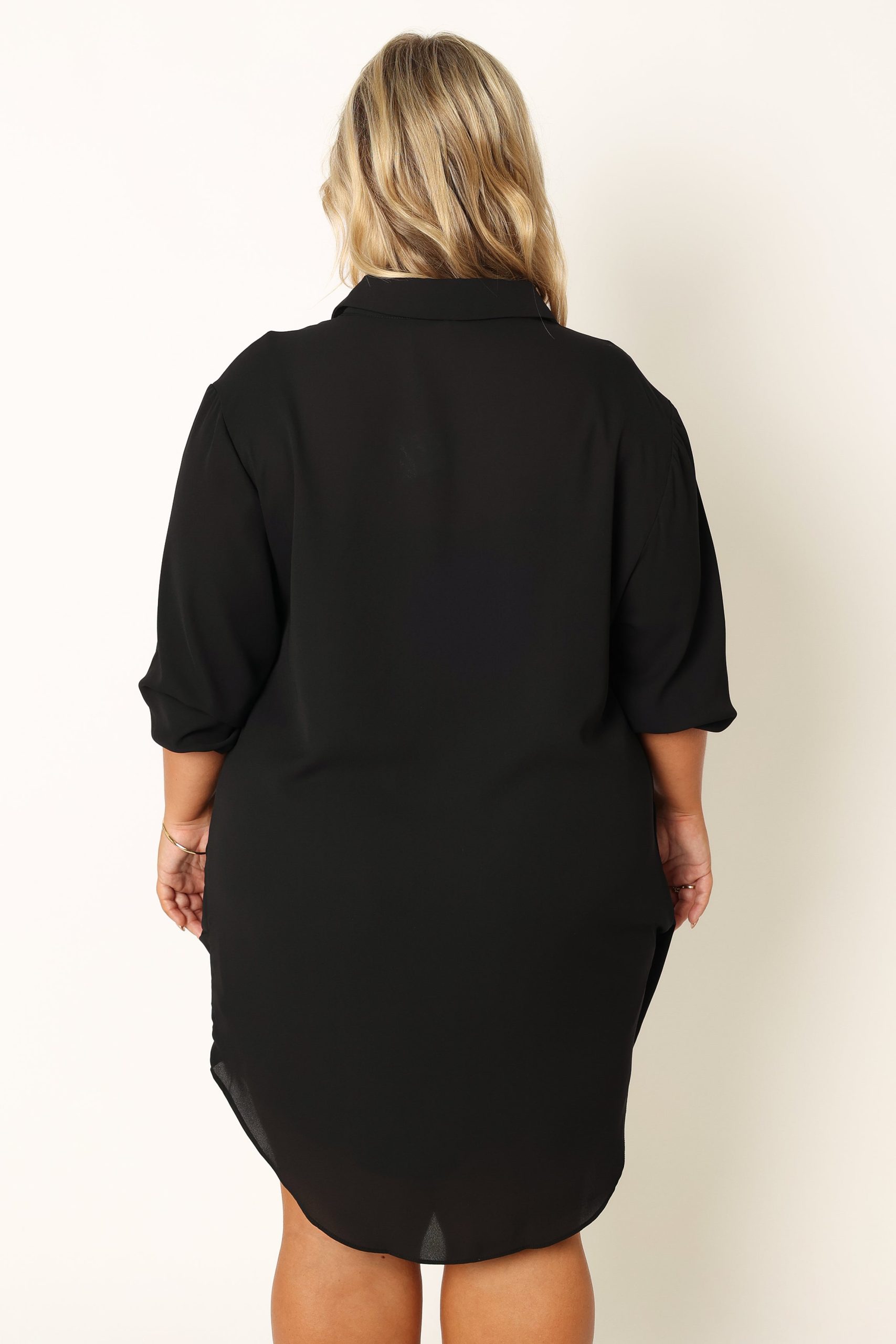 Niky Long Sleeve Mini Dress - Black - Image 9