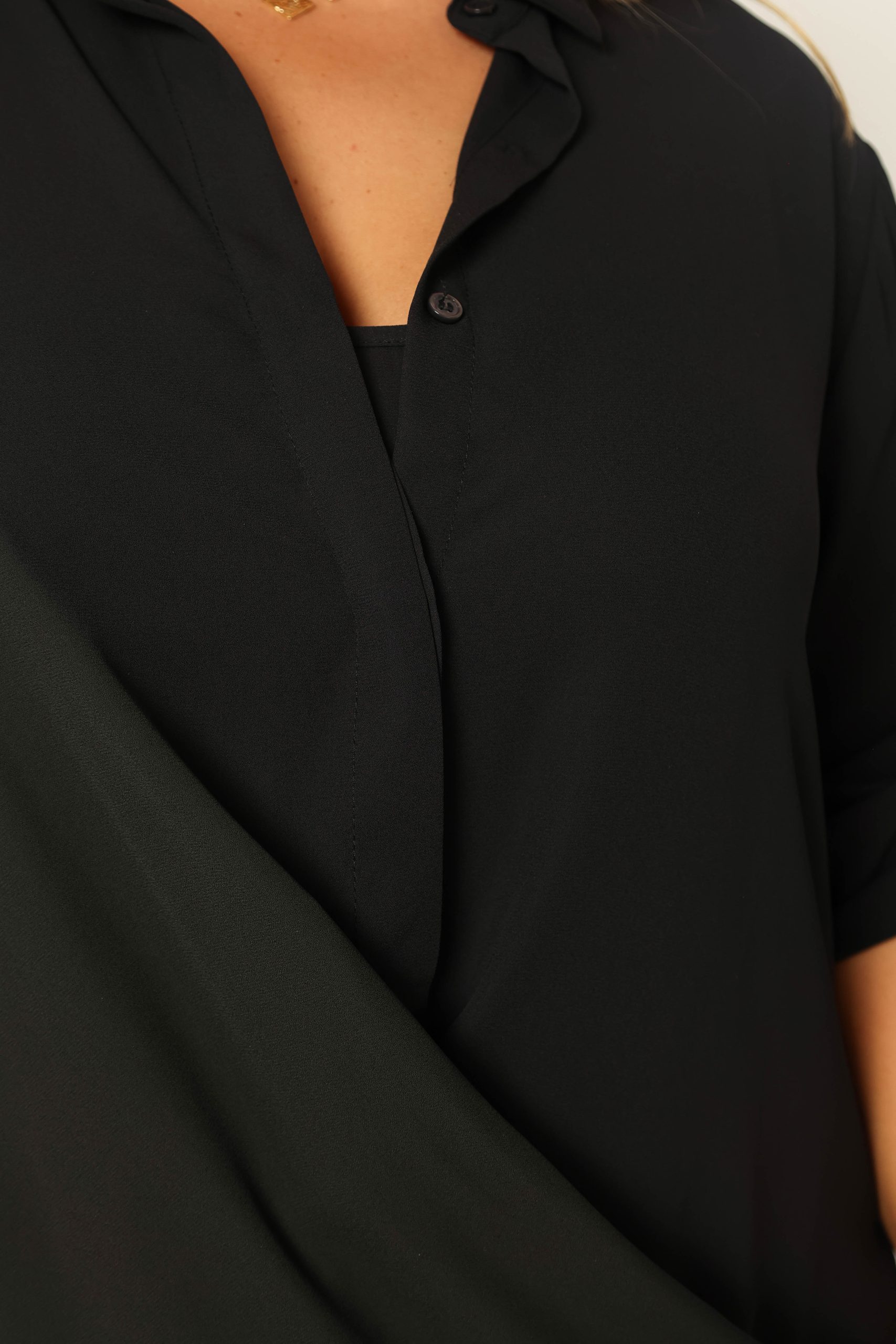 Niky Long Sleeve Mini Dress - Black - Image 11