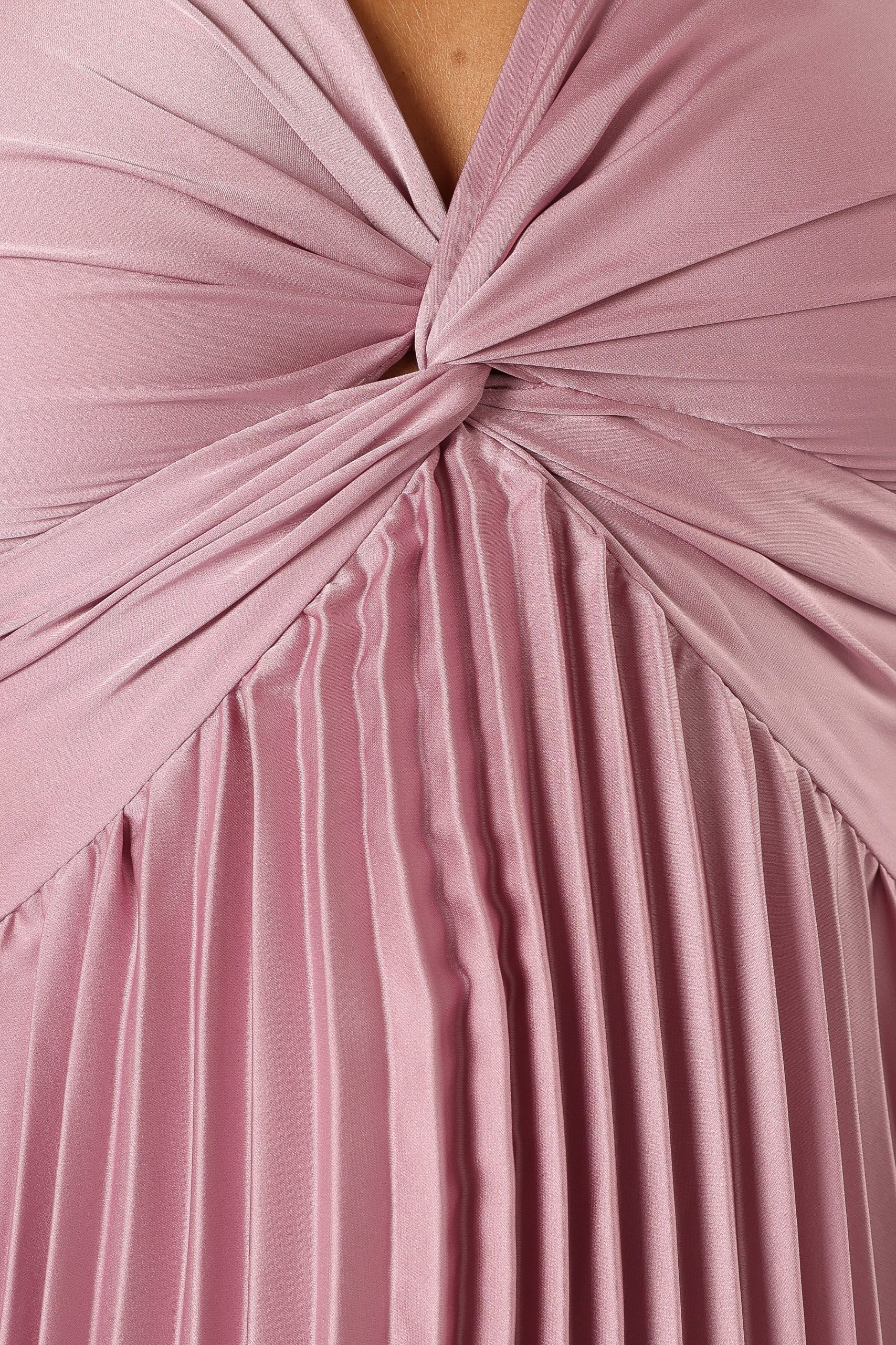 Nova Flutter Sleeve Midi Dress - Dusty Rose - Image 12