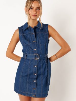 Parker Mini Dress - Denim