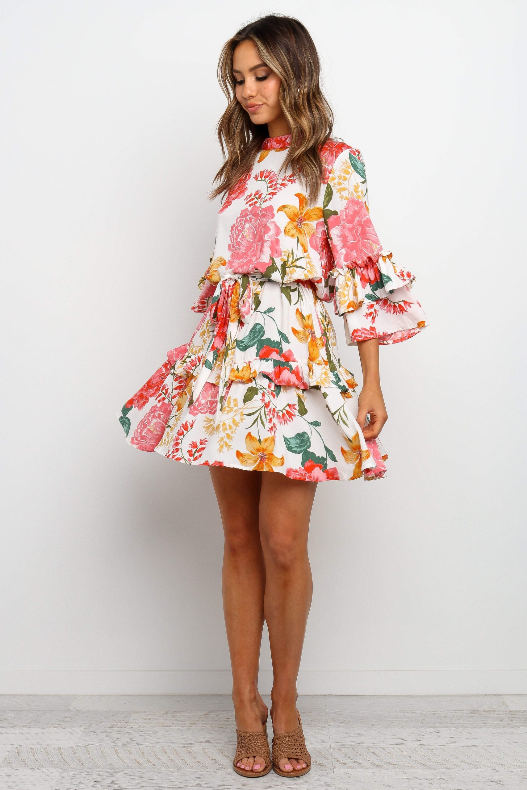 Peta Dress - White - Image 12