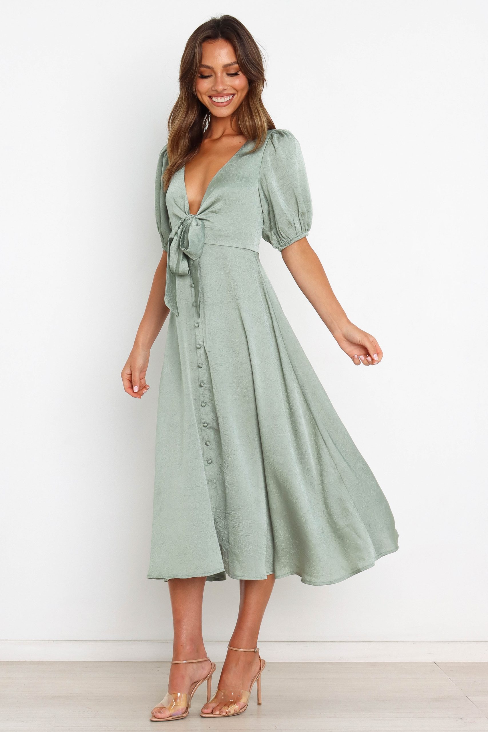 Piper Dress - Sage - Image 4