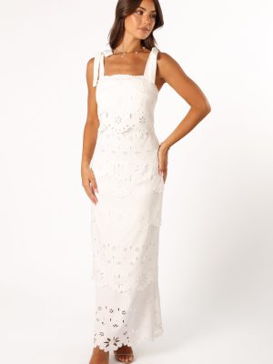 Pippa Maxi Dress - Off White