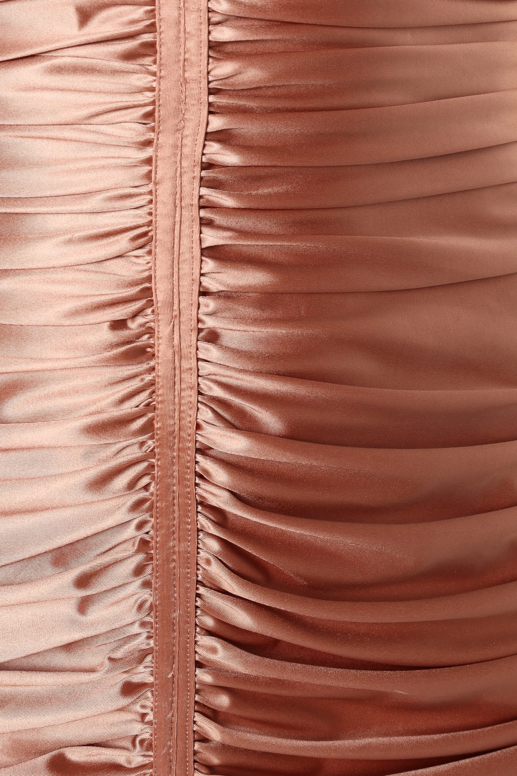 Reeve Halterneck Mini Dress - Rose - Image 8