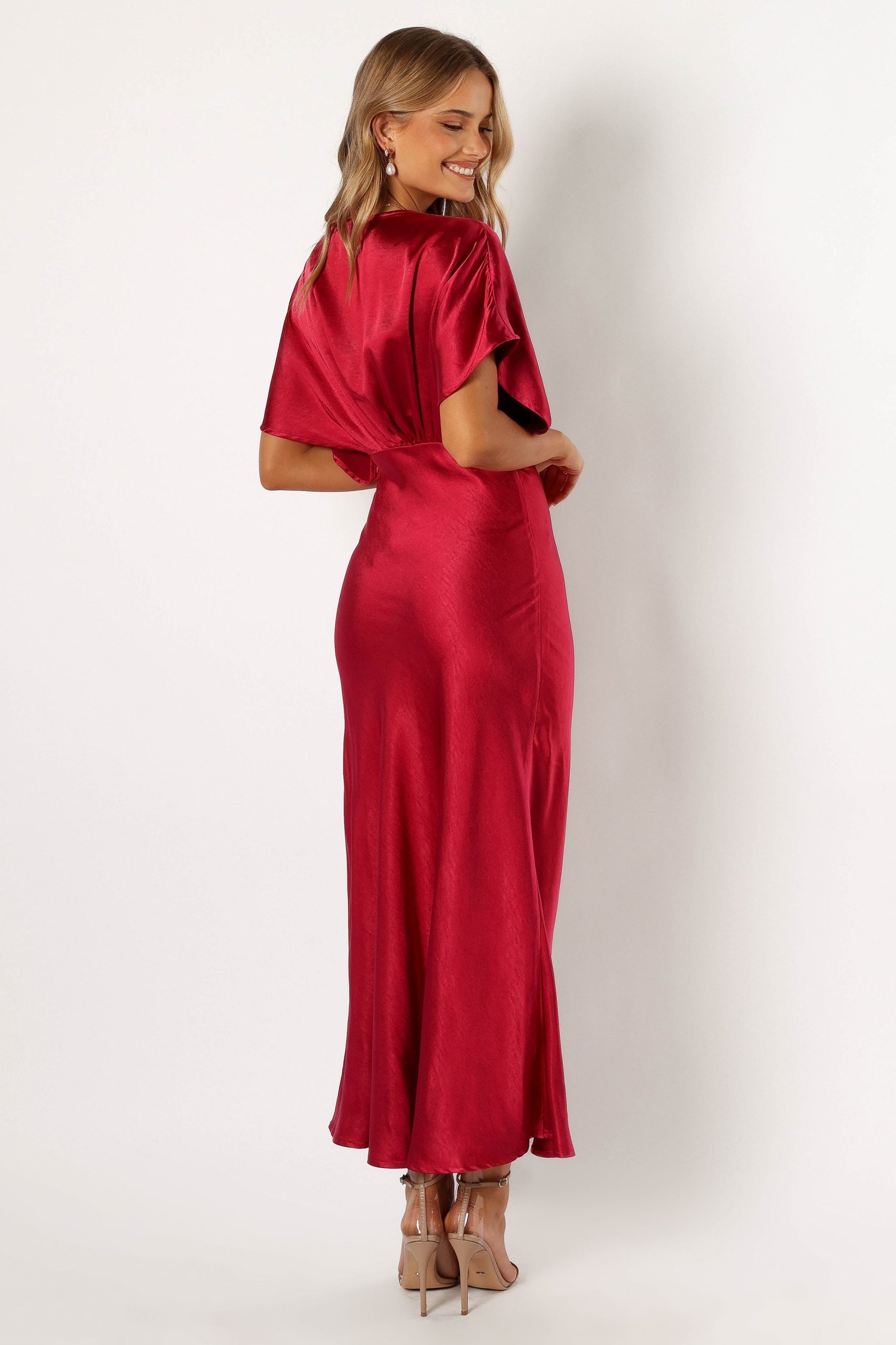 Ricki Maxi Dress - Ruby Wine - Image 4
