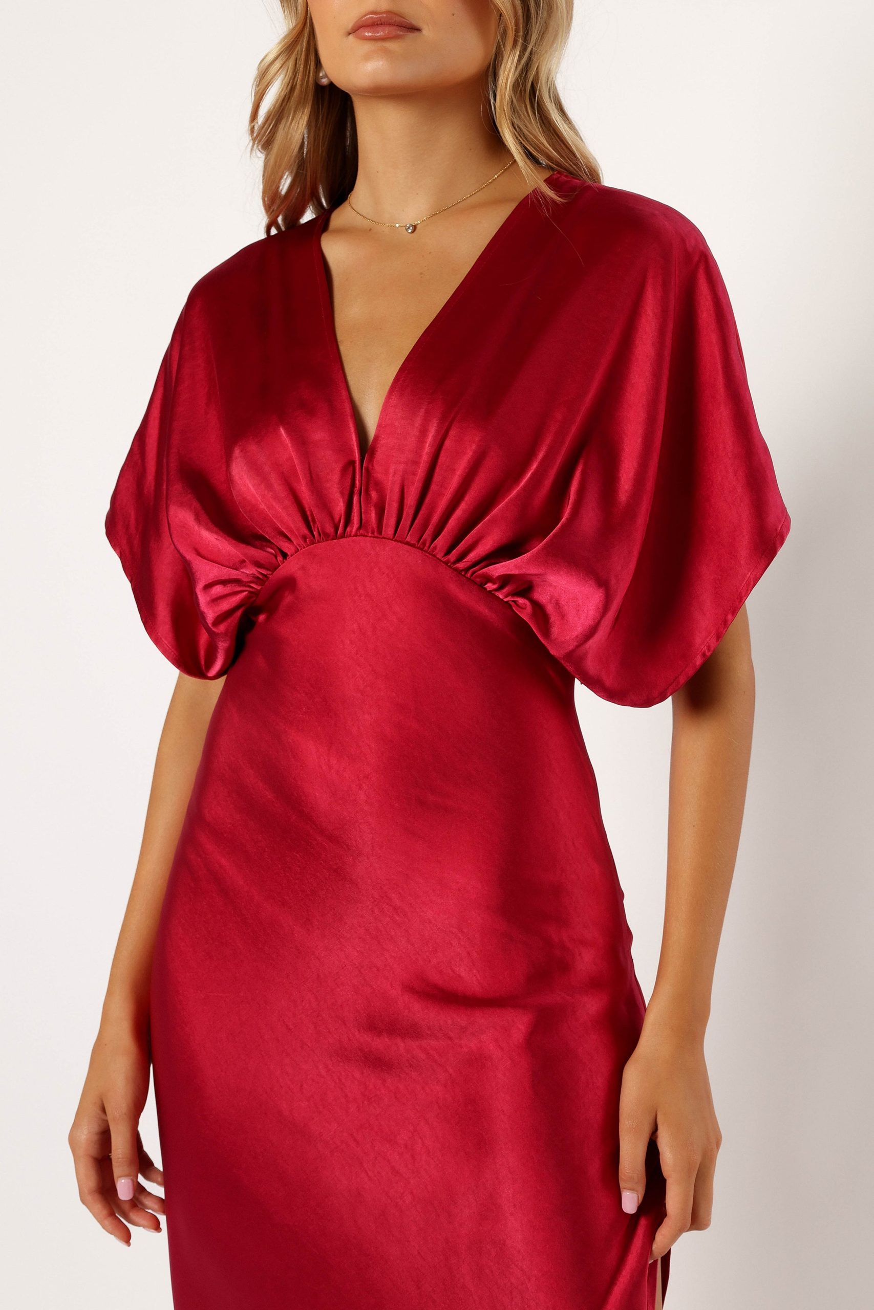 Ricki Maxi Dress - Ruby Wine - Image 7