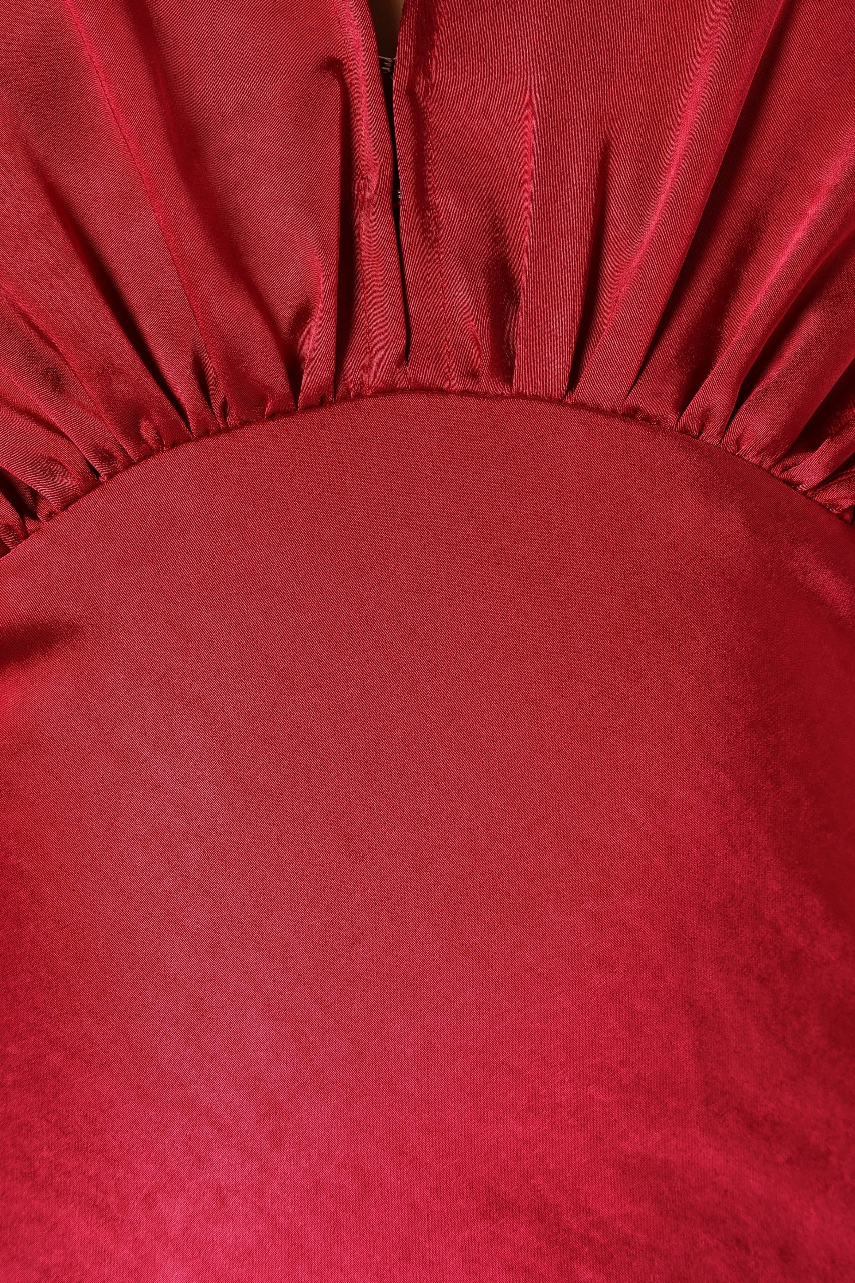 Ricki Maxi Dress - Ruby Wine - Image 8