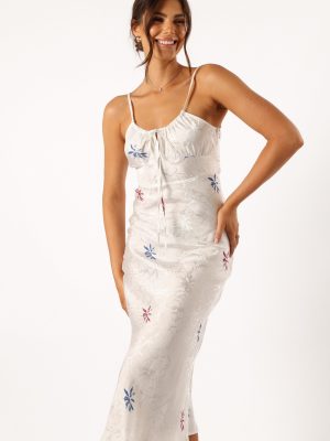 Rosa Midi Dress - White