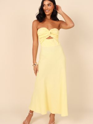 Rosetta Dress - Lemon