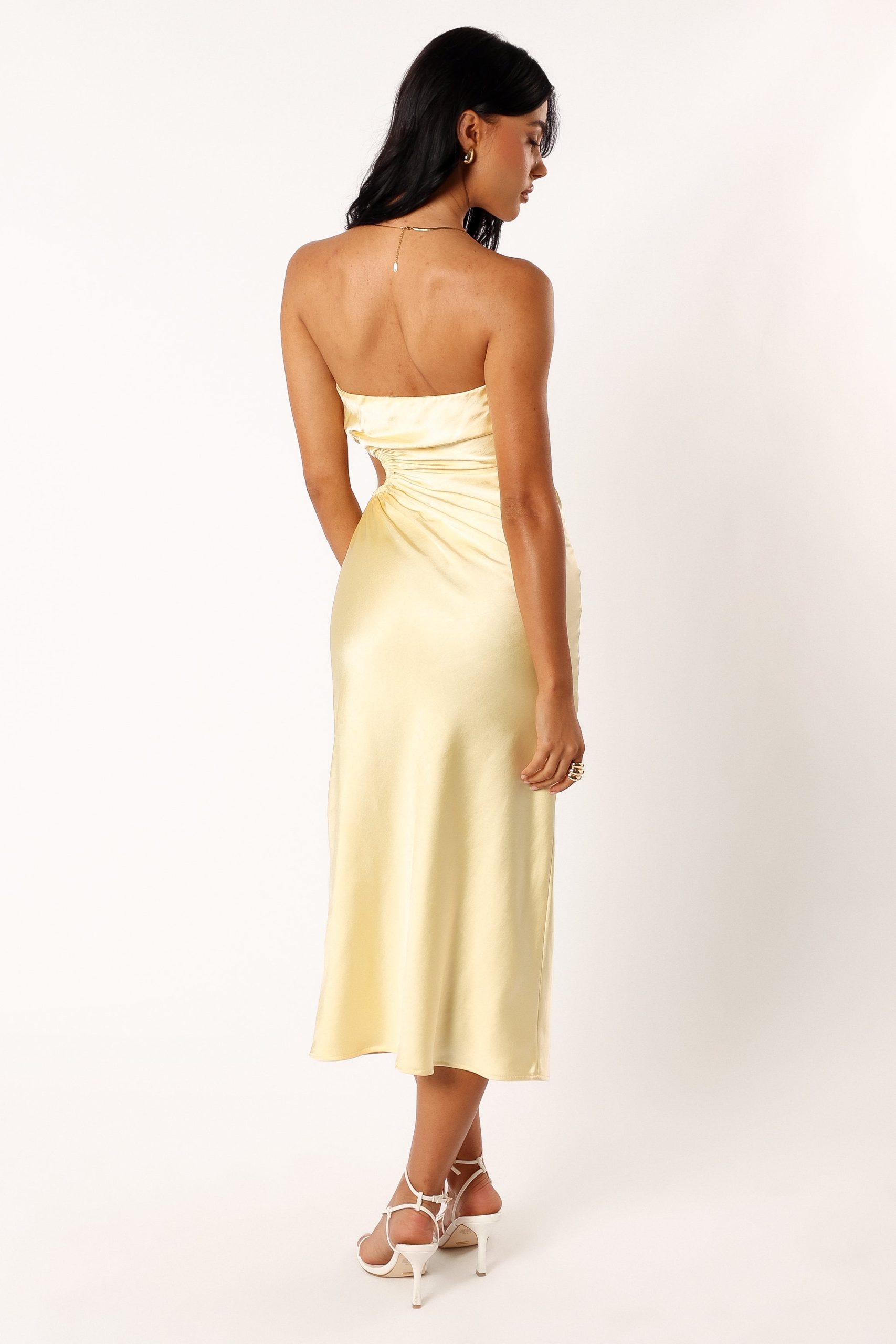 Saraya Midi Dress - Butter - Image 3