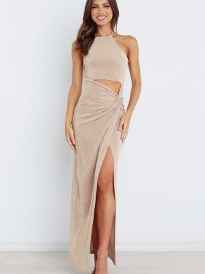 Scarlette Dress - Gold