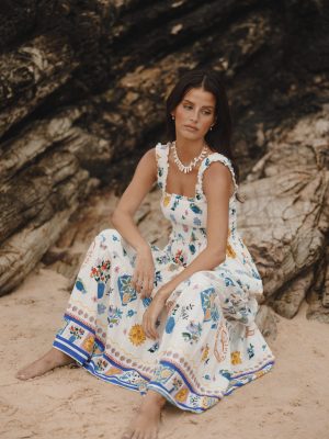Serafina Maxi Dress - Portofino