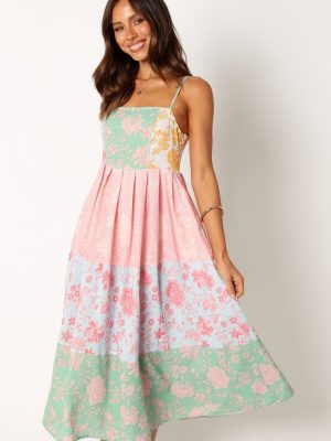 Shelby Midi Dress - Multi